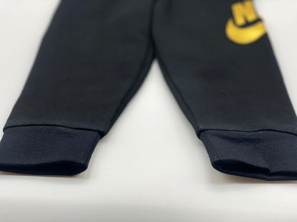 Nike Bébé Survêtement Veste Et Pantalon Noir/or Authentique 24cm