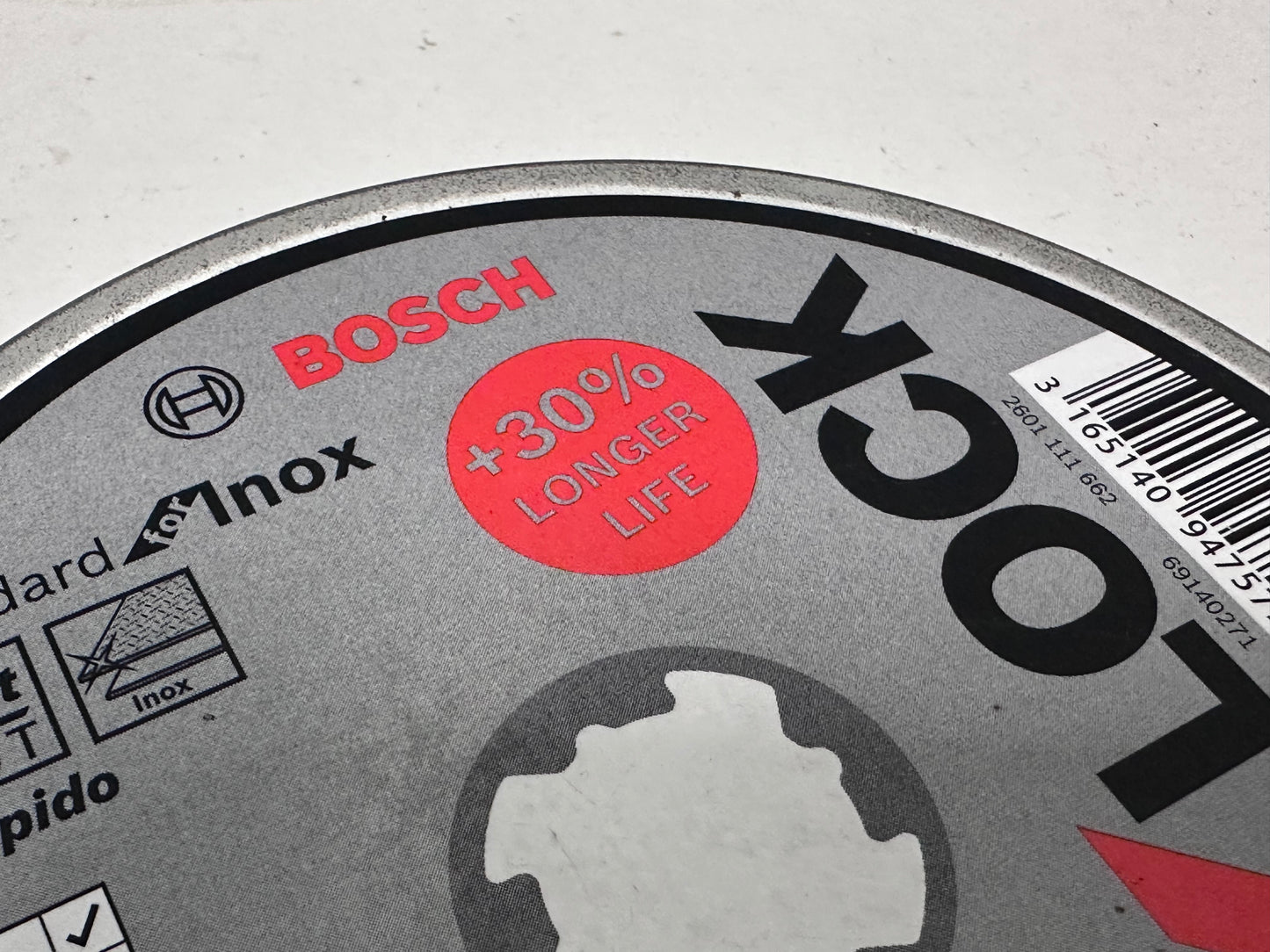 Disque à tronçonner droits X-LOCK 125x22,23x1 (x10) Standard for inox | 2608619267 - Bosch