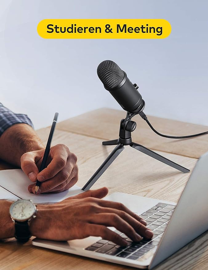 Microphone Professionnel à condensateur USB neuf