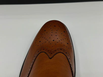 Bruno Marc Men Chelsea Boots Brogue en cuir Bottes de cheville Bottes Slip Boots