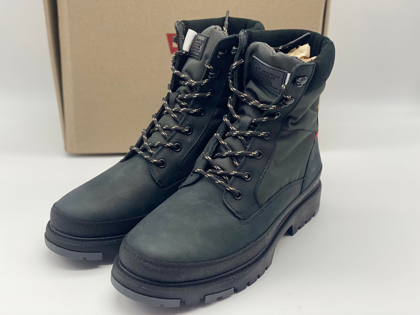 Levi's® Torsten Quilted Boots Stiefel Schuhe Leder | 41 et 44 neuves