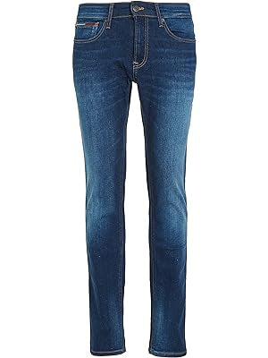 Tommy Hilfiger Pantalons en Jean Homme DM0DM09553 Neuf Taille 30W 32L