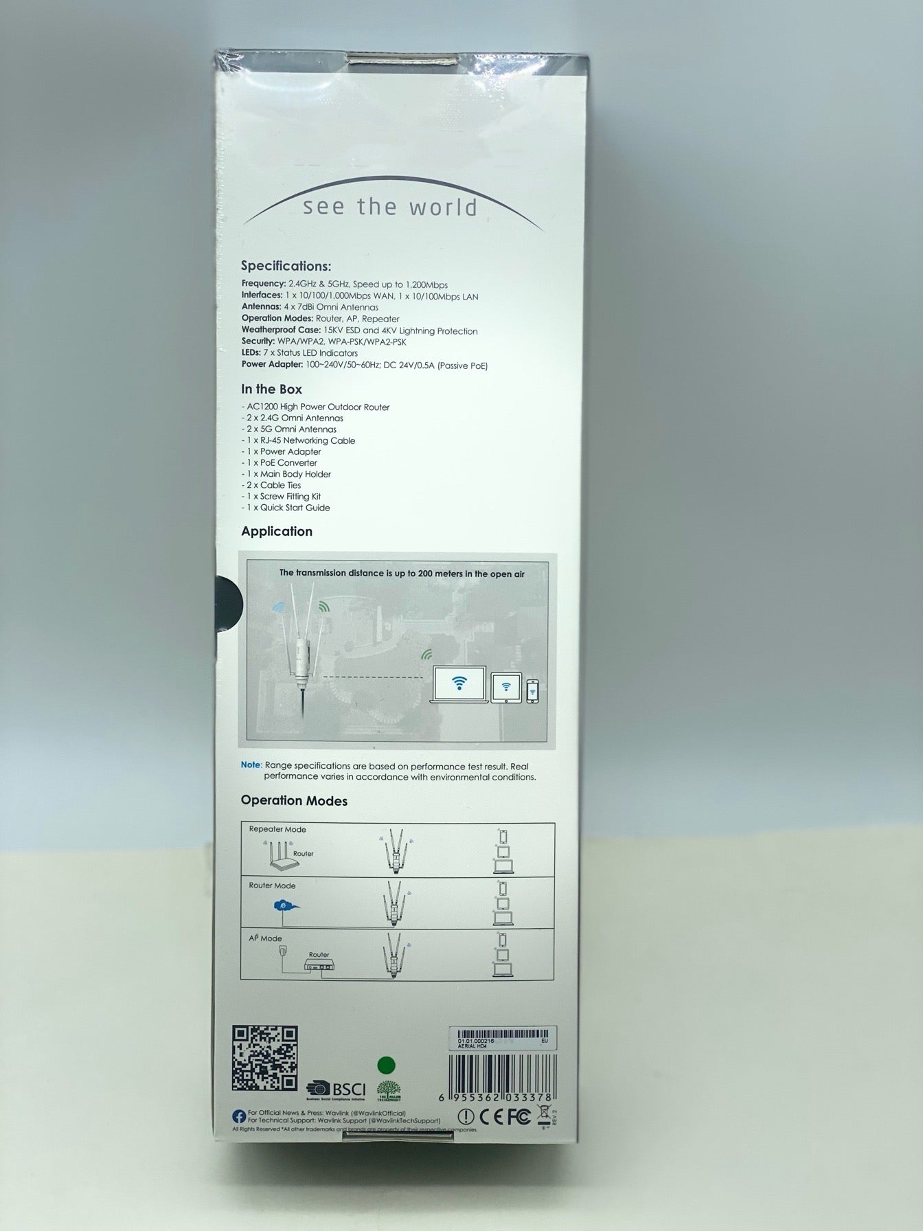 Amplificateur (modem) 4G carte SIM dual bandes 2,4+5gh longue portė 200M wifi/POE neuf