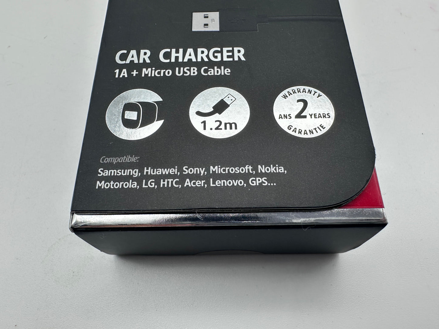 Chargeur allume cigare pour téléphone