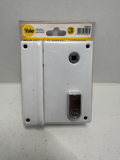 Yale YAV37G - Serrure en applique verticale à fouillot, 2 Clés, Version gauche - pour Grille et Portail