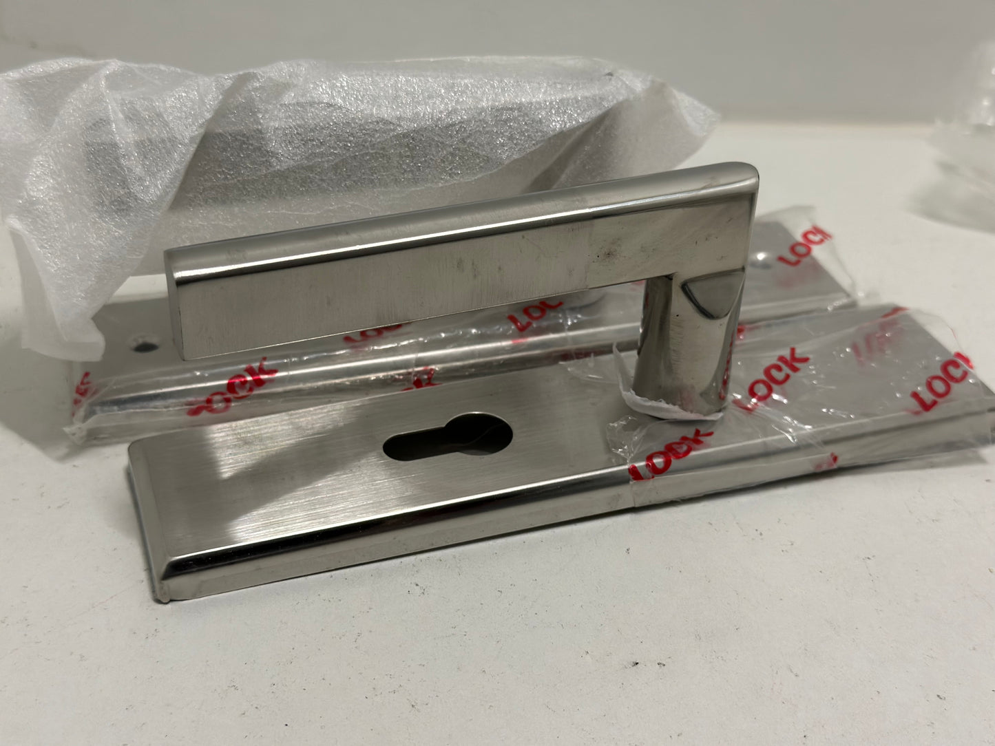 Rehomy Serrure de porte intérieure en acier inoxydable avec clés