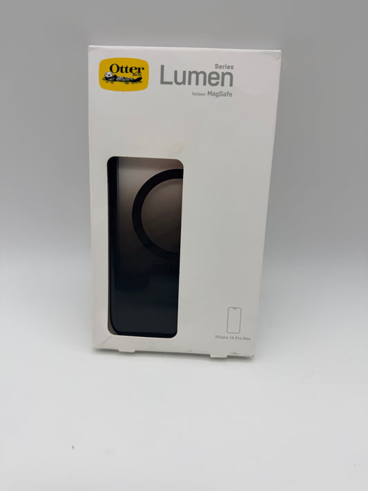 Otterbox Serie Clear coque avec MagSafe, Coque pour iPhone 14 Pro Max, Antichoc, Anti Chute, très Fine, supporte 2 x Plus de Chutes Que la Norme Militaire, Obsidian