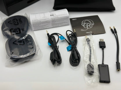 Logitech G PRO Casque Gamer Over-Ear, Transducteurs PRO-G 50mm, Aluminium, Acier et mousse à mémoire de fome, Confortable et Durable, pour les jeux Esports, PC / PS / Xbox / Nintendo Switch - Noir