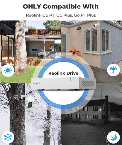 Reolink Drive, Boîte de Stockage pour 3G/4G LTE Caméra Surveillance Go PT,Go PT Plus, Go Plus, neuf