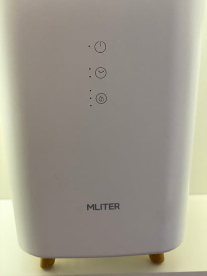 MLITER Humidificateur à ultrasons 2,5 L, diffuseurs de parfums, minuteur, Fonctionnement Silencieux avec 3 Niveaux réglables de brumisation pour Maison neuf