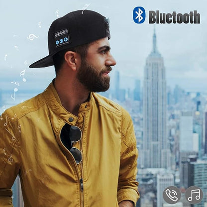 Casquette avec Haut-Parleur Bluetooth sans Fil Smart Speaker pour Sports de Plein air neuve