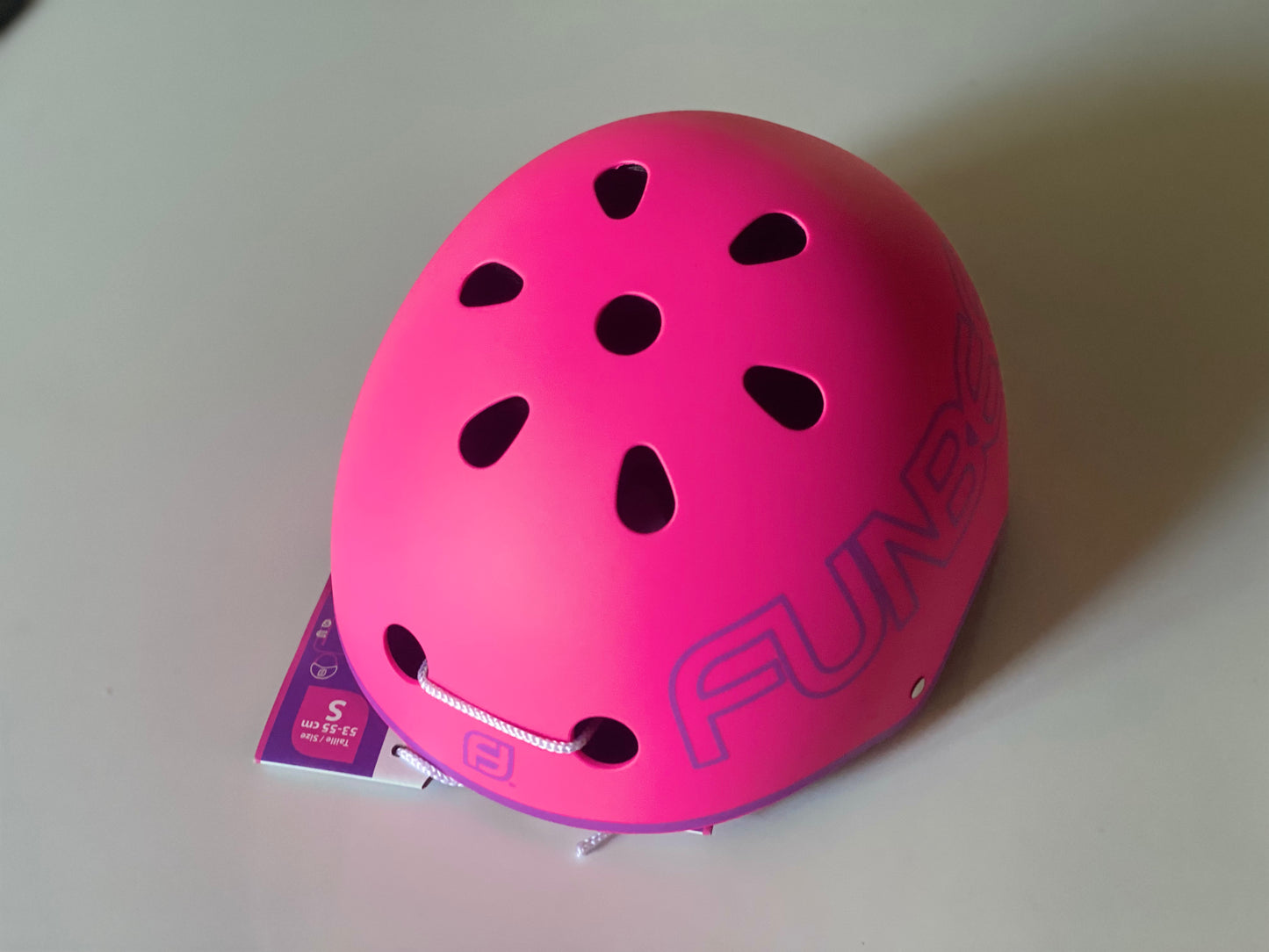 Casque Rose bol taille S (53/55cm) - Rose - Mousse Polyuréthane - Sangles Polyester