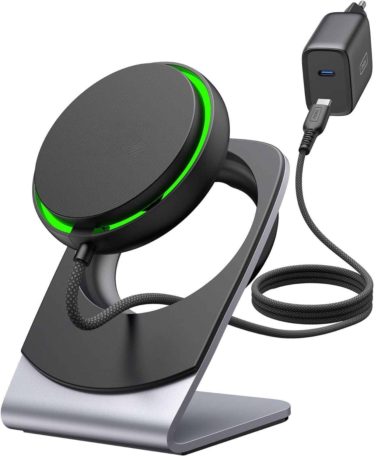Chargeur Magsafe pour smartphone, 15W Wireless Induction, Magnétique sans Fil avec ventilateur