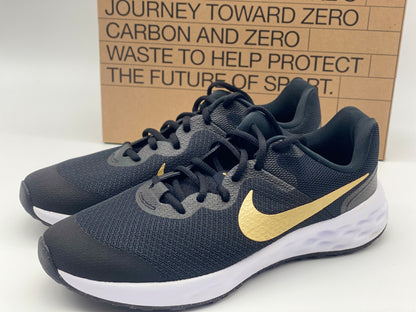 Baskets Nike Revolution 6 Next Nature noir / or enfant fille