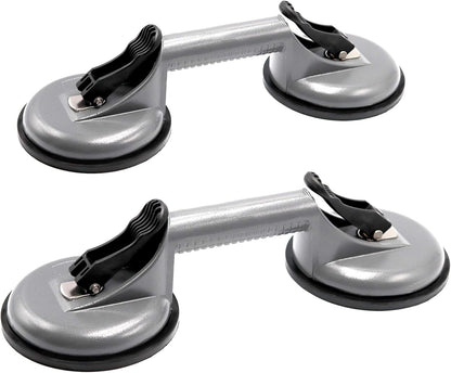 Ventouse en verre en aluminium Ventouse en verre Ventouse Porte-ventouse en caoutchouc 120 mm, max.80 /100kg