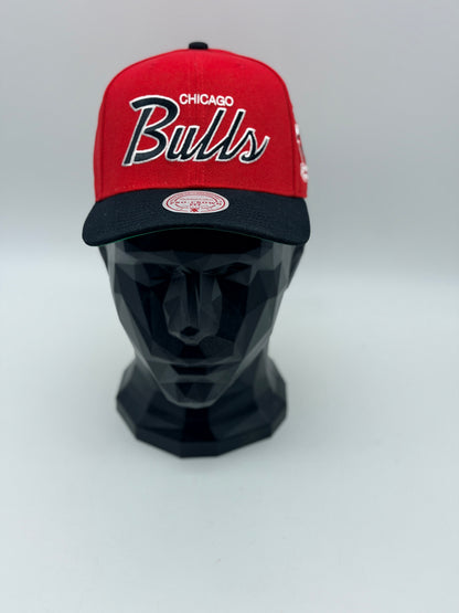 Casquette Snapback Chicago Bulls Mitchell & Ness – Pro Crown Fit – Neuve