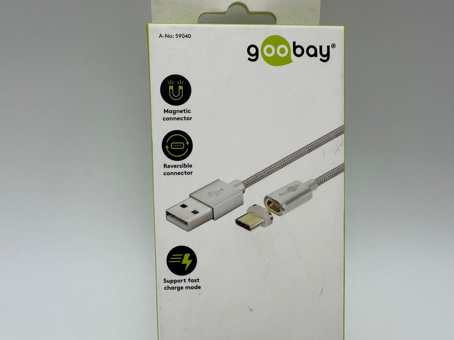 GOOBAY CÂBLE MAGNETIC USB-A 2.0 / MICRO USB 2.0 GRIS
Câble USB Type-A 2.0 vers micro USB Type-B 2.0 Mâle / Mâle
