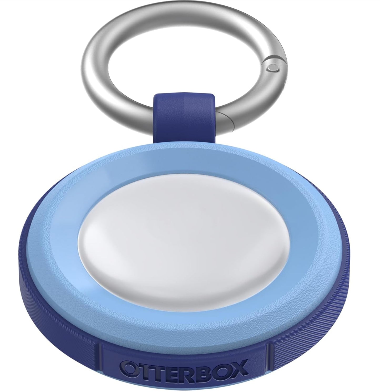 OtterBox Coque Robuste pour AirTags - Antichoc, Anti-Chute, Ultra-Mince, Protection Apple AirTags, Mousqueton Inclus - Ocean Swell (2 pcs)