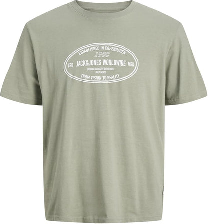 JACK & JONES Joryork Lot de 2 t-Shirts à col Rond Homme