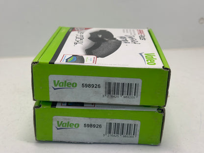 VALEO 598926 Plaquettes de frein
Essieu arrière, contact de signal d'usure inclus, avec vis/boulons, sans tôle-anti-bruit
Réf.: 598926
EAN: 3276425989269