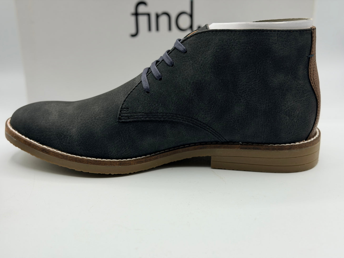 find. Bottines Desert Boots Homme, Gris (Charcoal), 44 EU