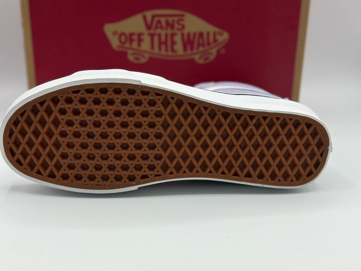 Vans Sk8-hi Baskets violet tulipe/blanc véritable, pointure femme et homme