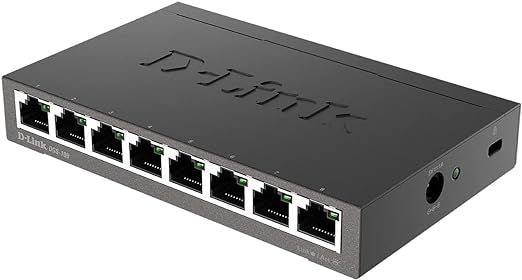 D-Link Switch 8 ports boîtier métal neuf