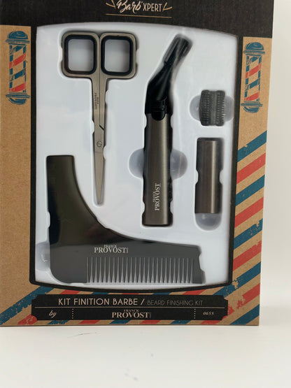 FRANCK PROVOST - Kit finition barbe : Tondeuse précision a tete inclinable, Peigne sculptant, Ciseaux