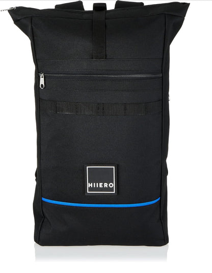 HIIERO Sac à Dos Tactique Roll Sac à Dos Black L x B X H - 34 x 22 x 46
