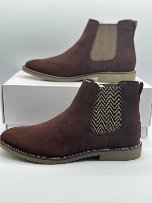 bottes Chelsea pour hommes Marsh Micro daim