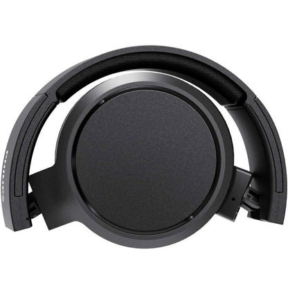 Philips Audio H5205BK/00 Casque Bluetooth sans Fil Supra-Aural avec Microphone et Bouton D'amplification des Basses (29 Heures D'autonomie, Charge Rapide) Circum aural