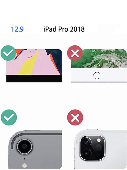 Coque pour iPad Pro 12.9 Pouces 3ème Génération (2018), Étui avec la Béquille Réglage neuve