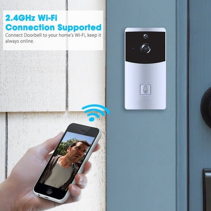 Sonnette vidéo WIFI, sonnette intelligente HD Caméra de sécurité neuf