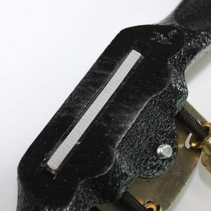 rabot avec base plate 9.3"/235mm rayons réglables Se raser avec 4 lames de rechange,, lame en métal travail du bois outil à main parfait pour la planification de la coupe outils de travail du bois