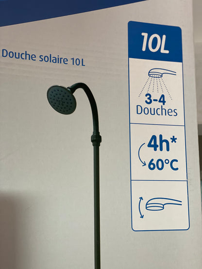 Douche Solaire avec Réservoir PVC 20 l, Mélangeur