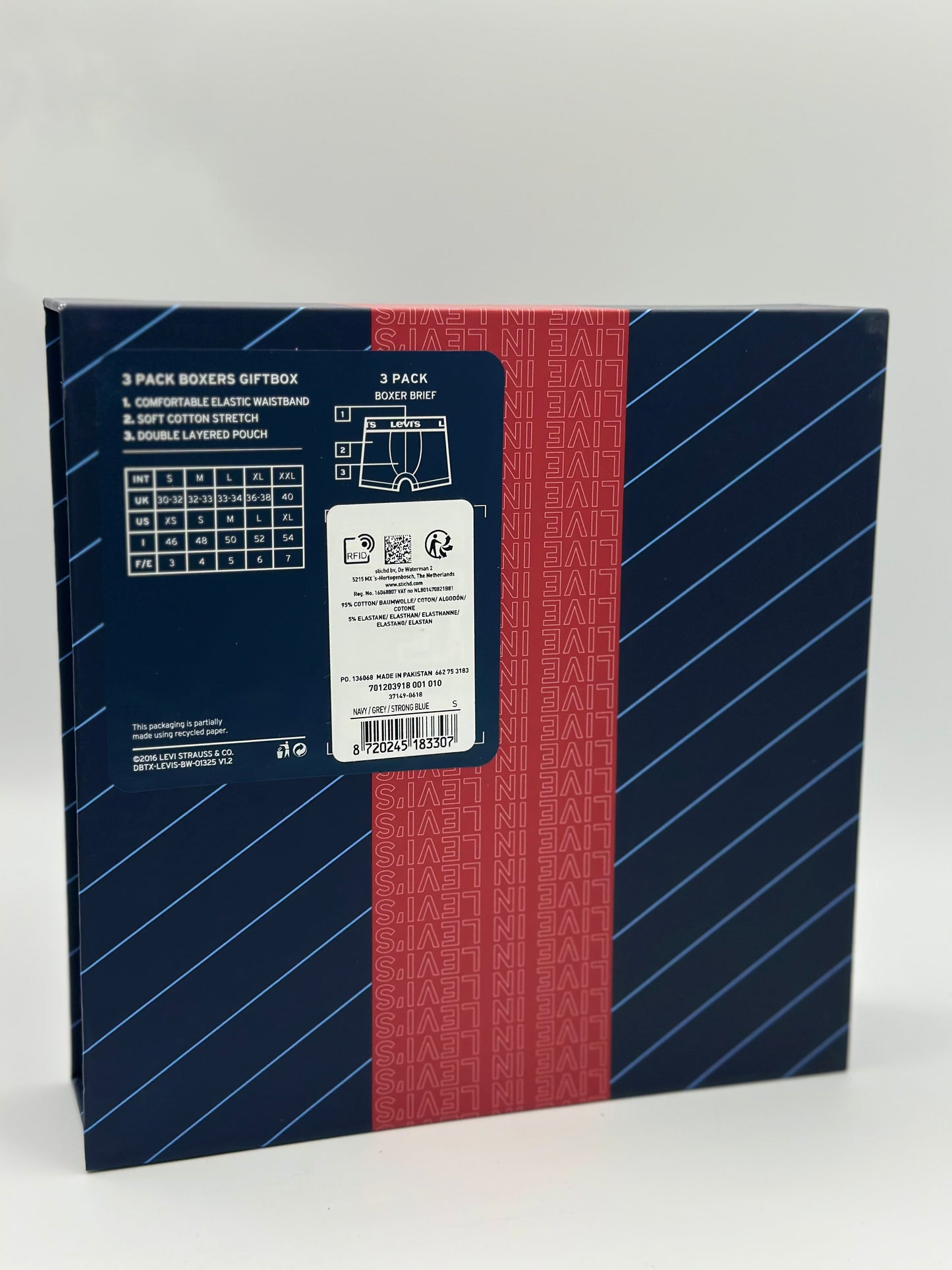 LEVI'S® COFFRET CADEAU CALEÇON - LOT DE 3