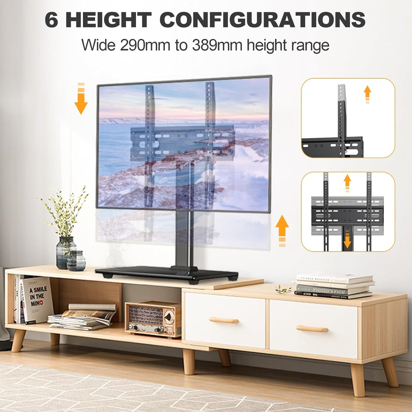 Support TV sur Pied TV Universel - pour de 26-60 Pouces neuf