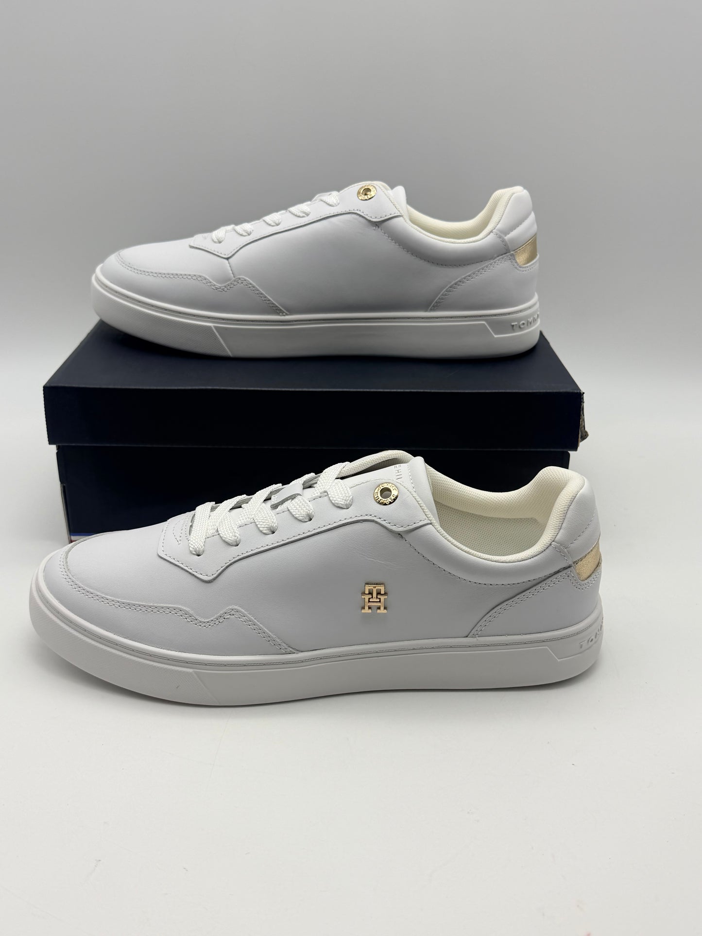 Tommy Hilfiger Femme Essential Elevated Court Sneaker Fw0fw07685 Tige Basse