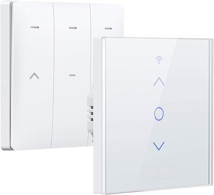 Interrupteur Volet Roulant Connecté WiFi, Intelligent avec Ecran Tactile (Alexa,Google) app smart
