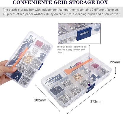Pack de vis 330pcs pour d'ordinateur pour Réparation Carte mère, Disque Dur, CD-ROM, Ventilateur…