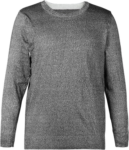 Chemise Résistante Aux Coupures, Chemise Anti-Coupure, Chemise Résistante Aux Coupures, Chemise À Manches Longues Résistante Aux Coupures, Protection De Sécurité De Niveau 5, Pour La Coupe Et La Manipulation Du Verre (L)