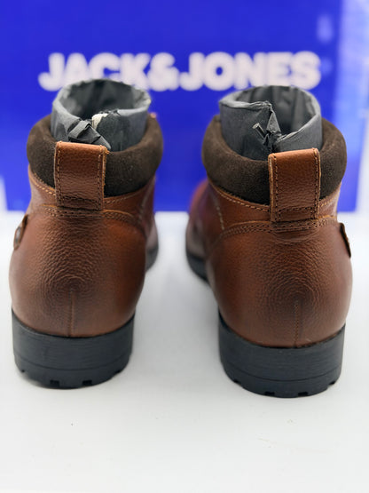 Jack & Jones - Bottines à lacets - honey