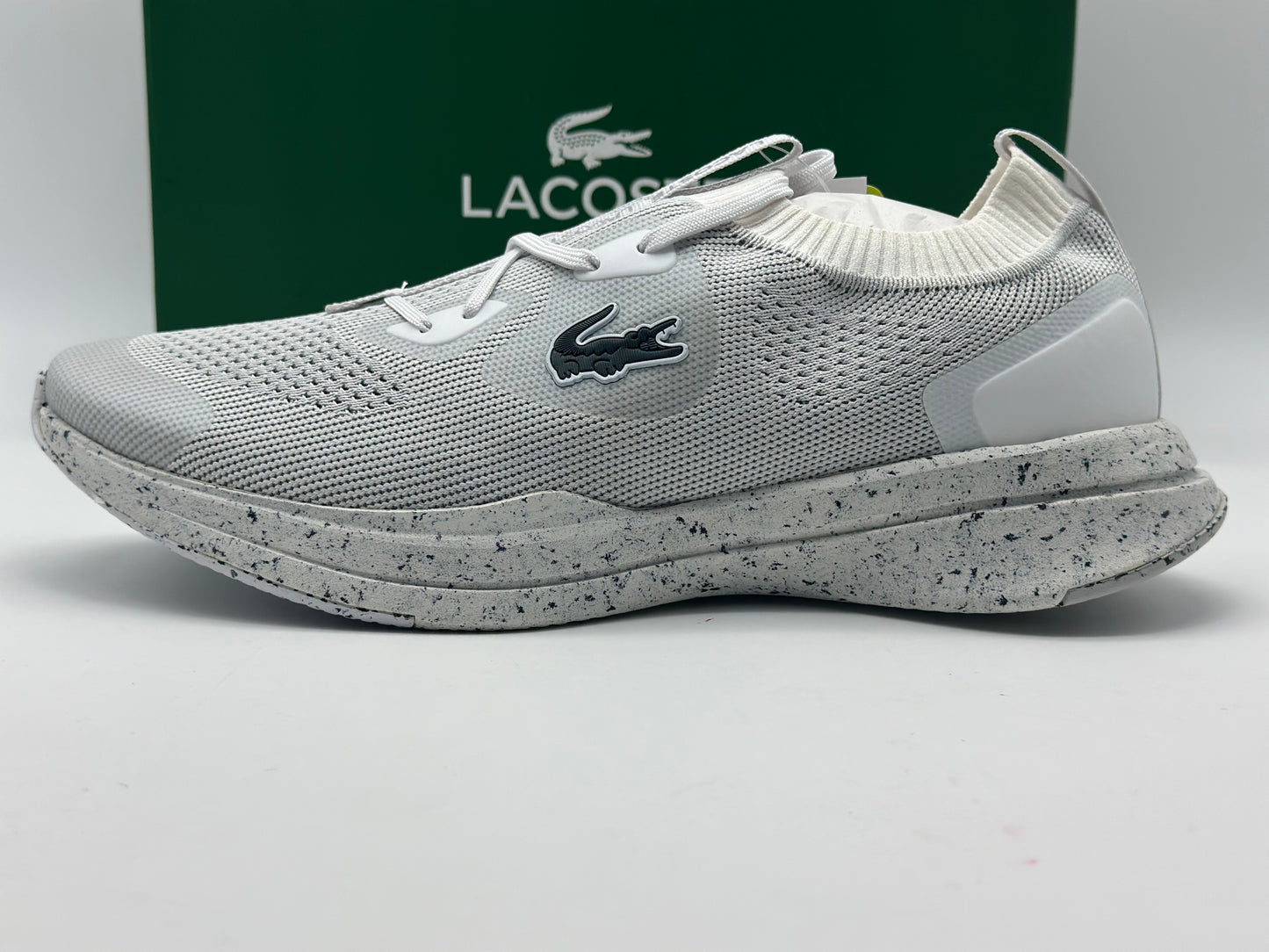 Sneakers Run Spin Knit mixte Lacoste en textile
