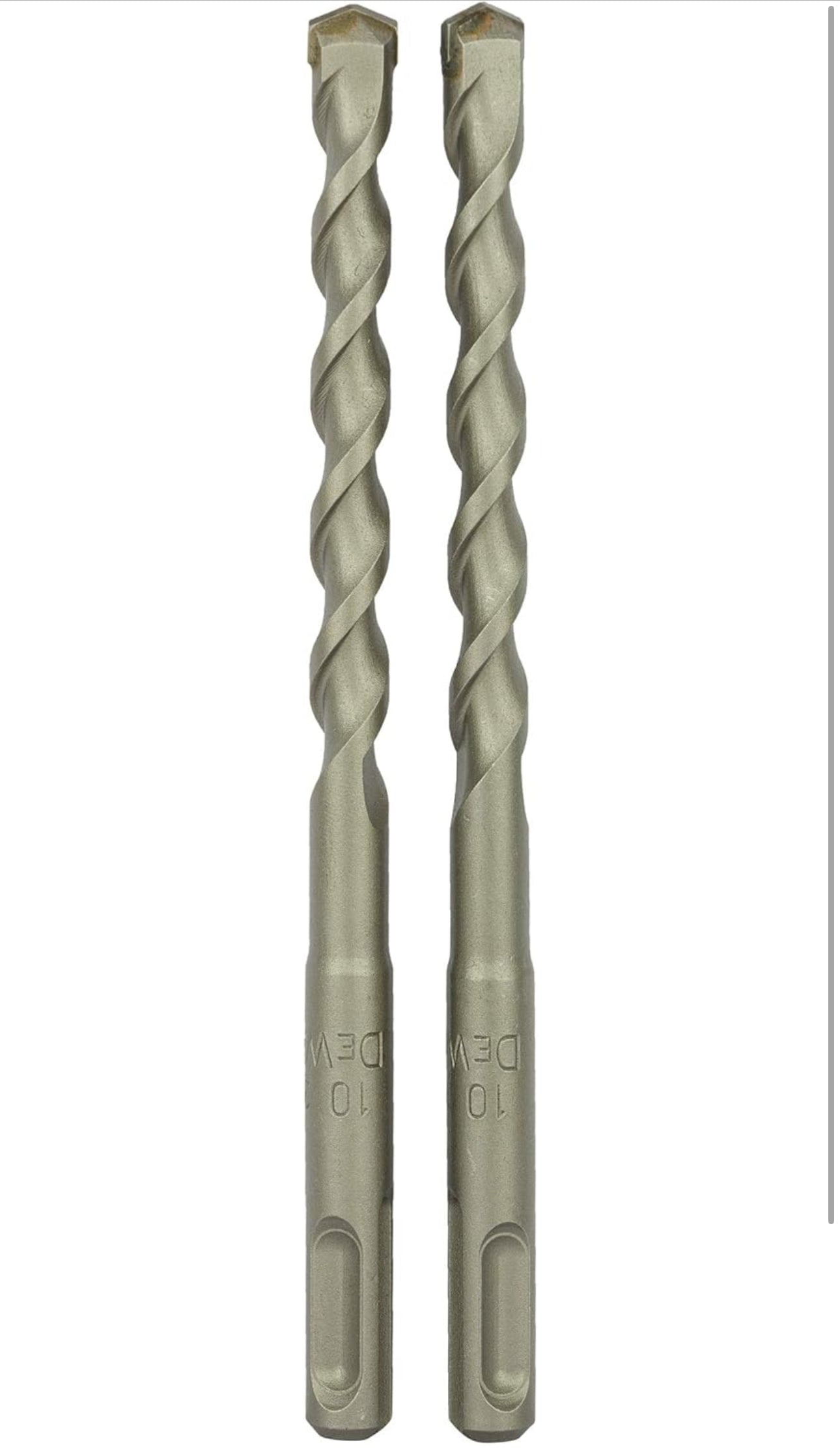 DEWALT - Jeu de 6 Forets SDS-PLUS - DT60302-QZ - Forets Ø6mm x2, Ø8mm x2; Ø10mm x2 - Perçage Béton - Forets SDS-PLUS pour Perforateurs