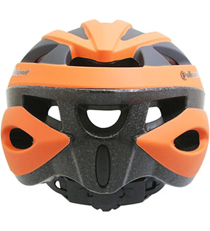 Motodak Casque Route/VTT polisport Sport Ride Orange Fluo/Noir Mat avec reglage Occipital 58/62