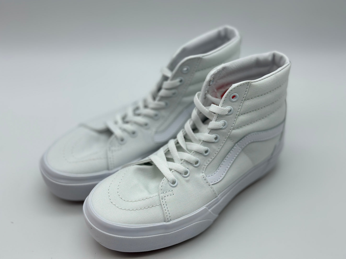 Nouvelles Vans Sk8-Hi VR3 Suede Blanc De Blanc White Sneakers High-Top