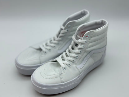 Nouvelles Vans Sk8-Hi VR3 Suede Blanc De Blanc White Sneakers High-Top
