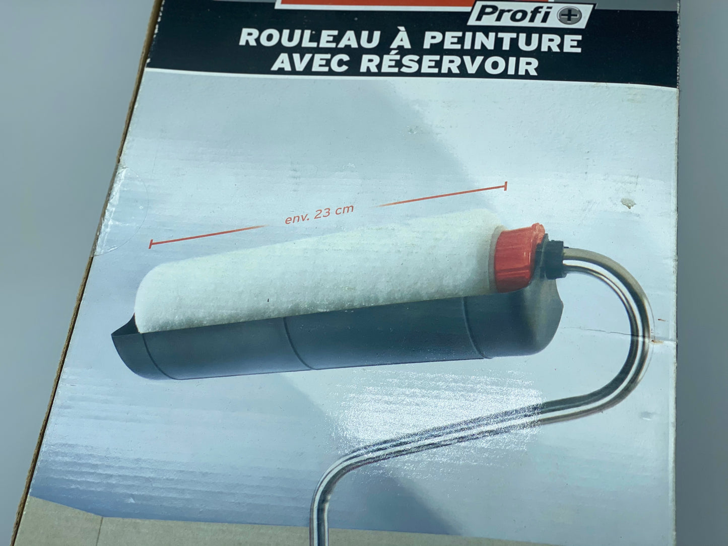 Rouleau de seringue de peinture extensible longue portée - décoration facile pour murs et plafonds intérieurs et extérieurs