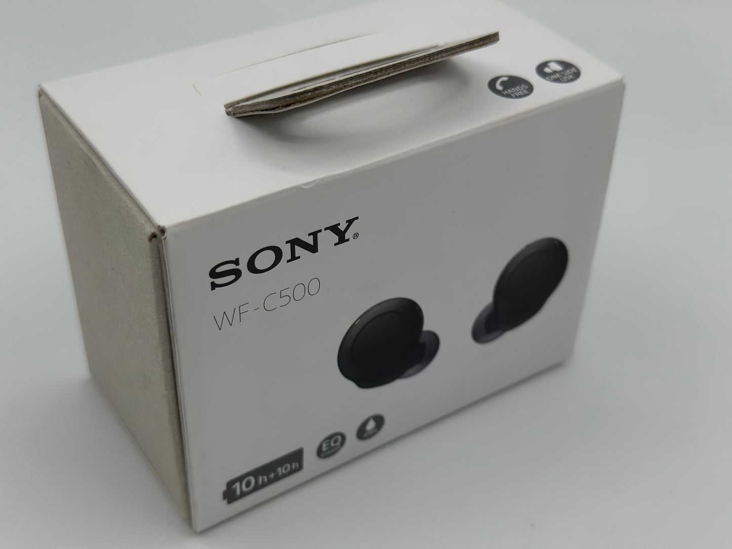 Sony WF-C500 - Ecouteurs bluetooth sans fil (étanchéité IPX4 Jusqu'à 20h d'autonomie) - Noir