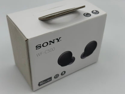 Sony WF-C500 - Ecouteurs bluetooth sans fil (étanchéité IPX4 Jusqu'à 20h d'autonomie) - Noir